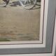 Gravure sous verre groupe de cyclistes