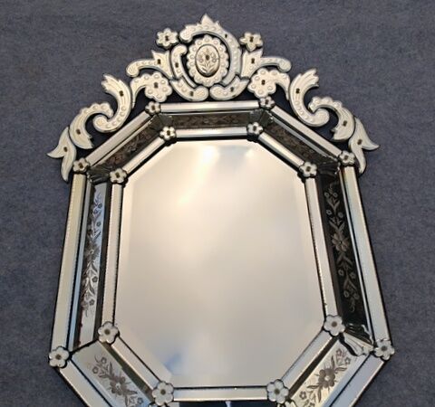 Former mirror of venice XIX th 128x84cm