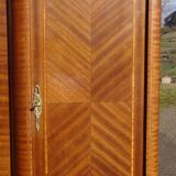 Old three-door wardrobe
