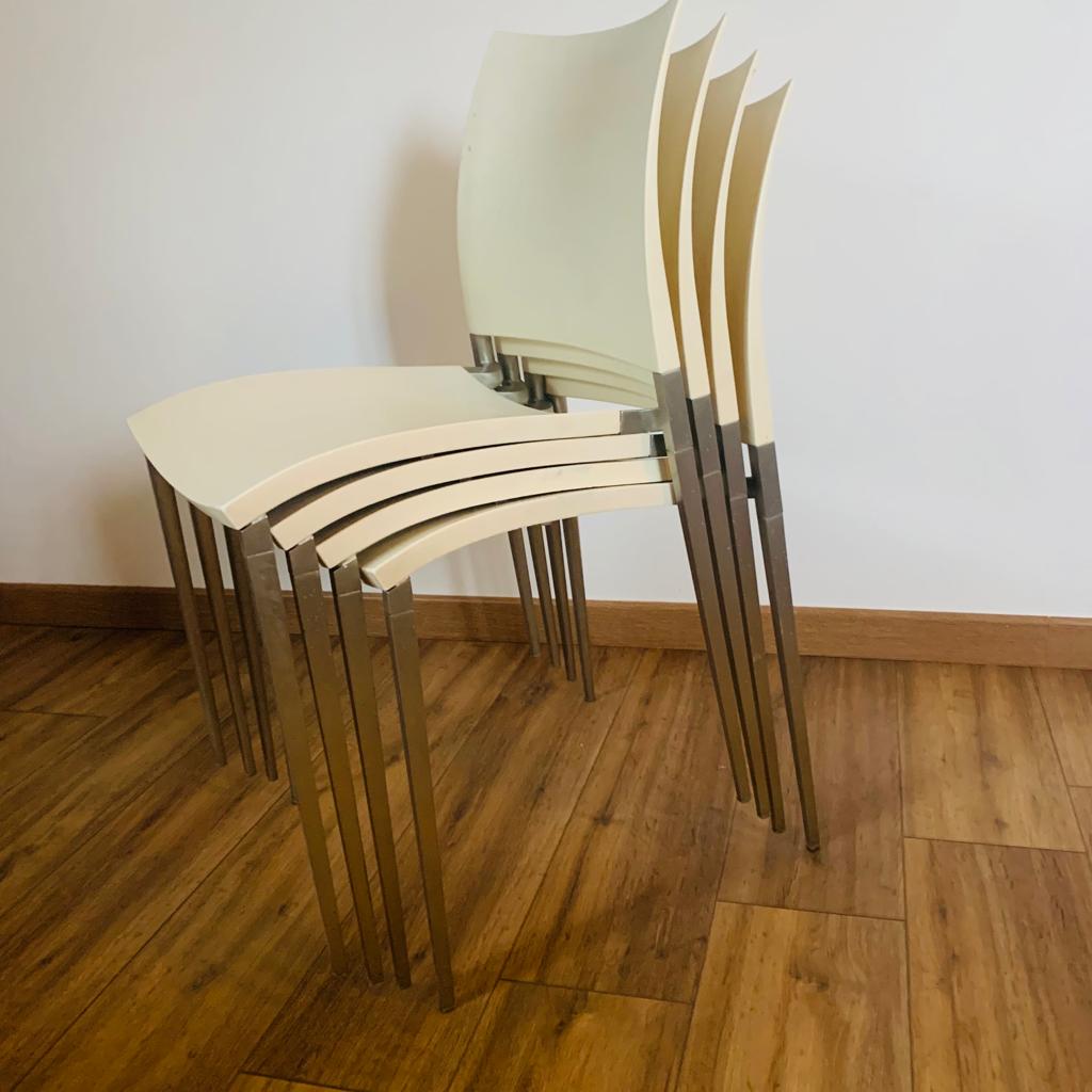 Lot de 4 chaises Desalto Sand