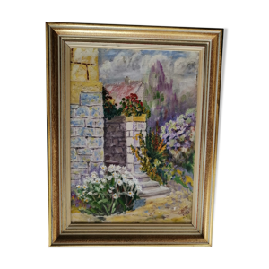 Huile sur toile 1960