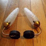 Pair of wall lamps 1950-60