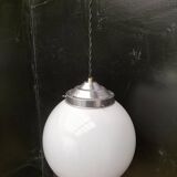 Opaline ball pendant light