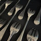 12 Christofle oyster forks silver metal Japanese model