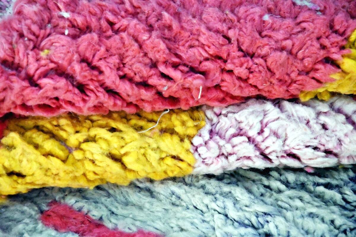 Moroccan Berber carpet hallway Boujaad 304 x 85 cm new