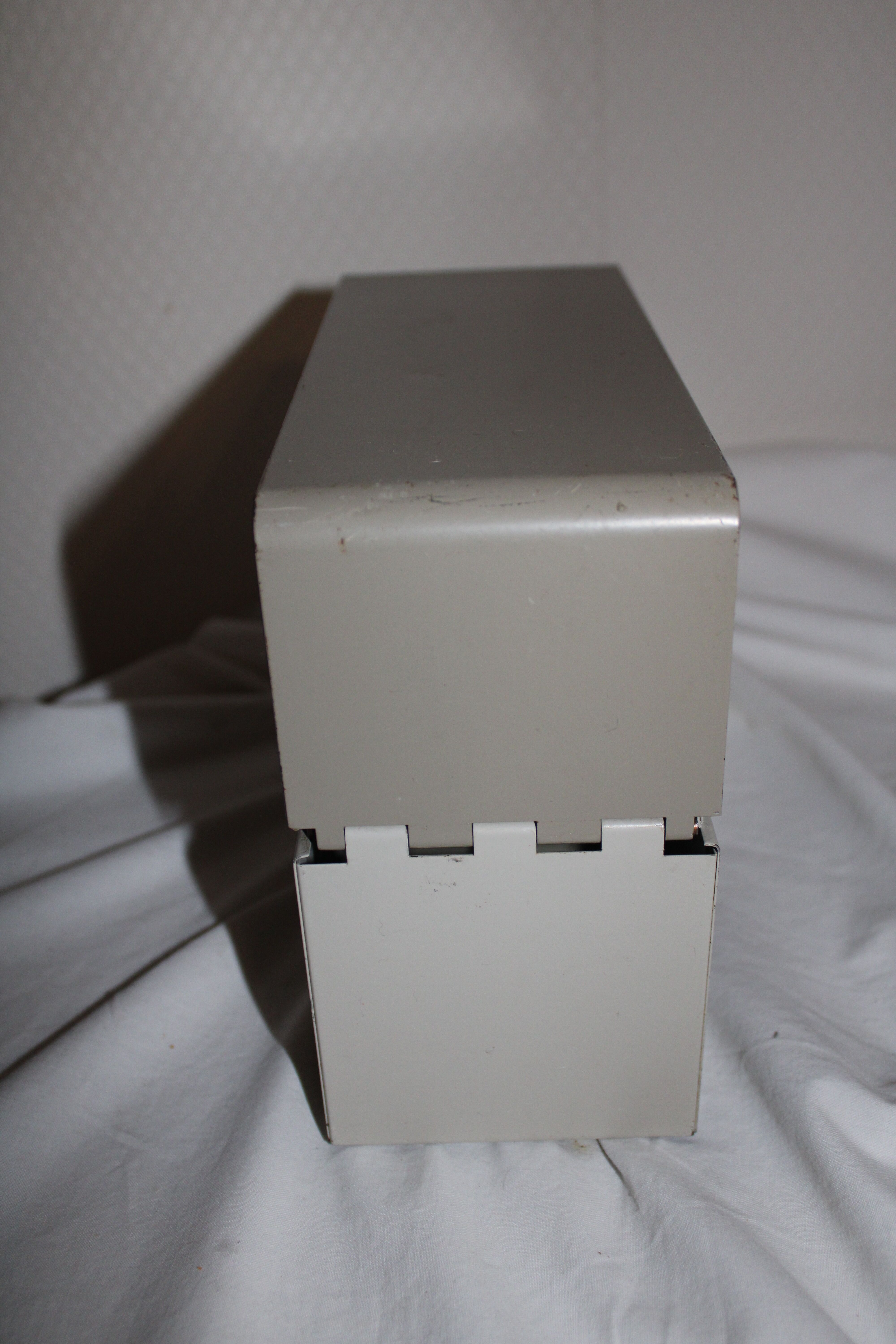 VAL-REX vintage metal card box