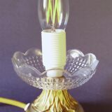 Bohemian crystal table lamp