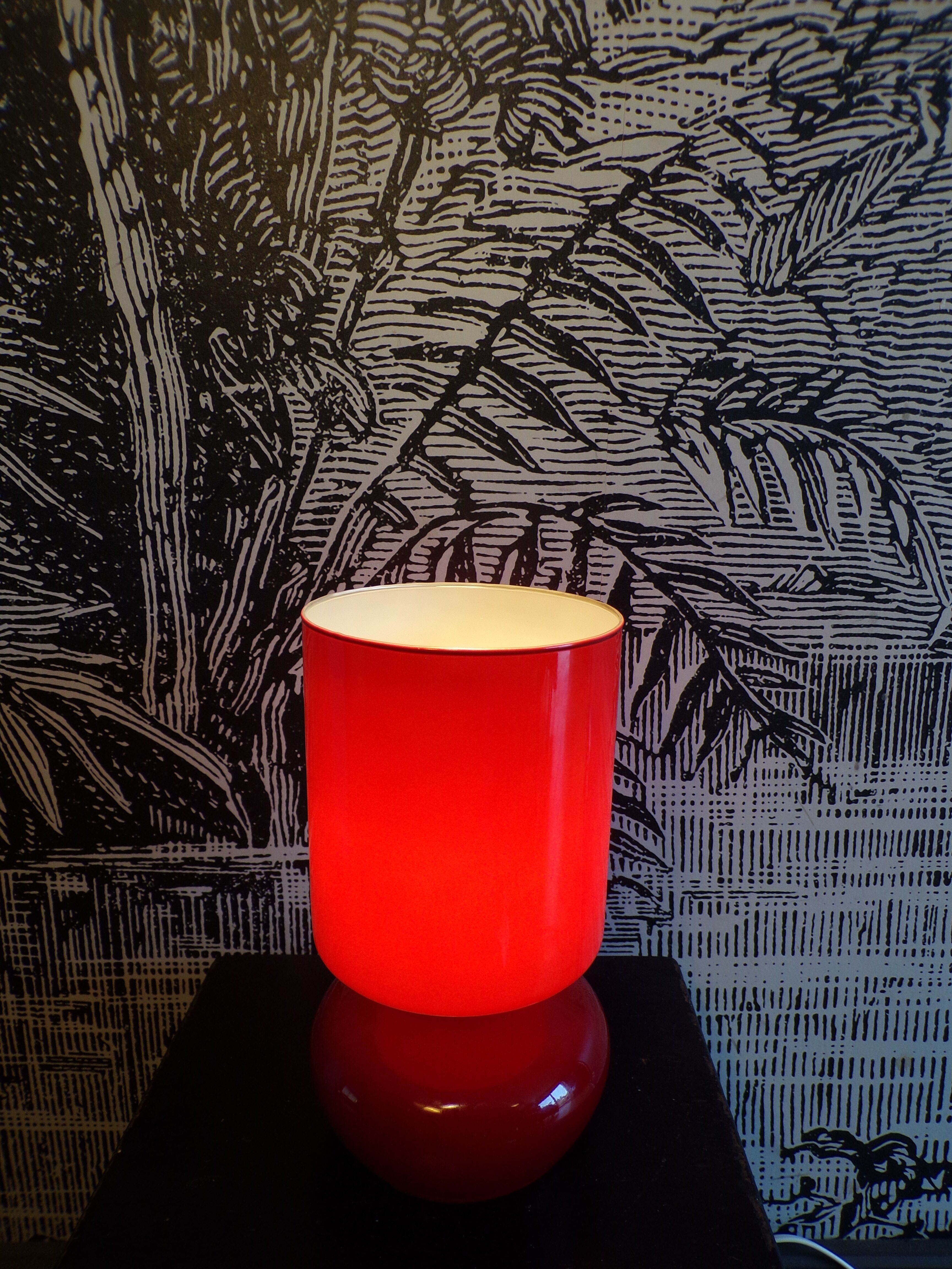 Lampe Ikea Lykta rouge
