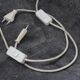 White Ceiling Lights, 1970s, Set of 2