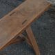 Banc de ferme en chêne