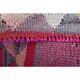 1970s Turkish Oushak Handmade Wool Cotton Pink Area Rug 86x276