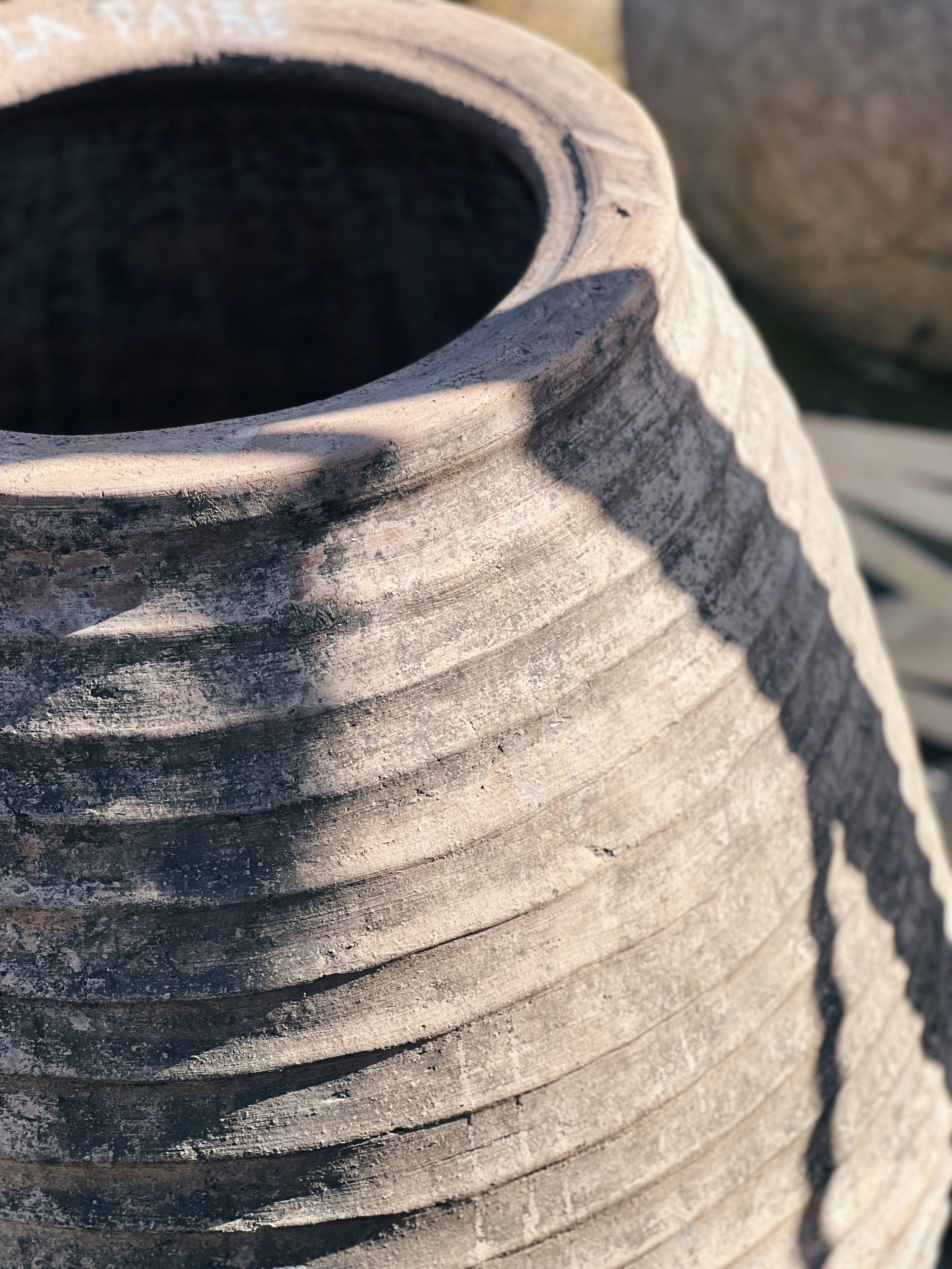 Pair of large Spanish jars