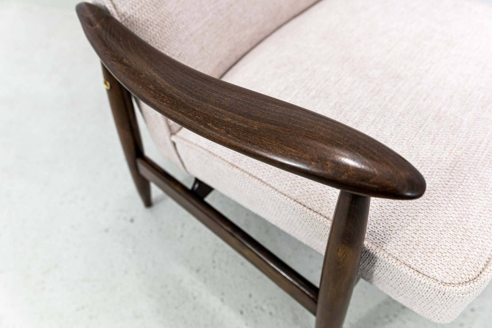 Mid-century armchair GFM-87 by Juliusz Kędziorek, GFM, Poland, 1960s