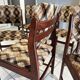 Set of 6 vintage Scandinavian chairs from the 1970s