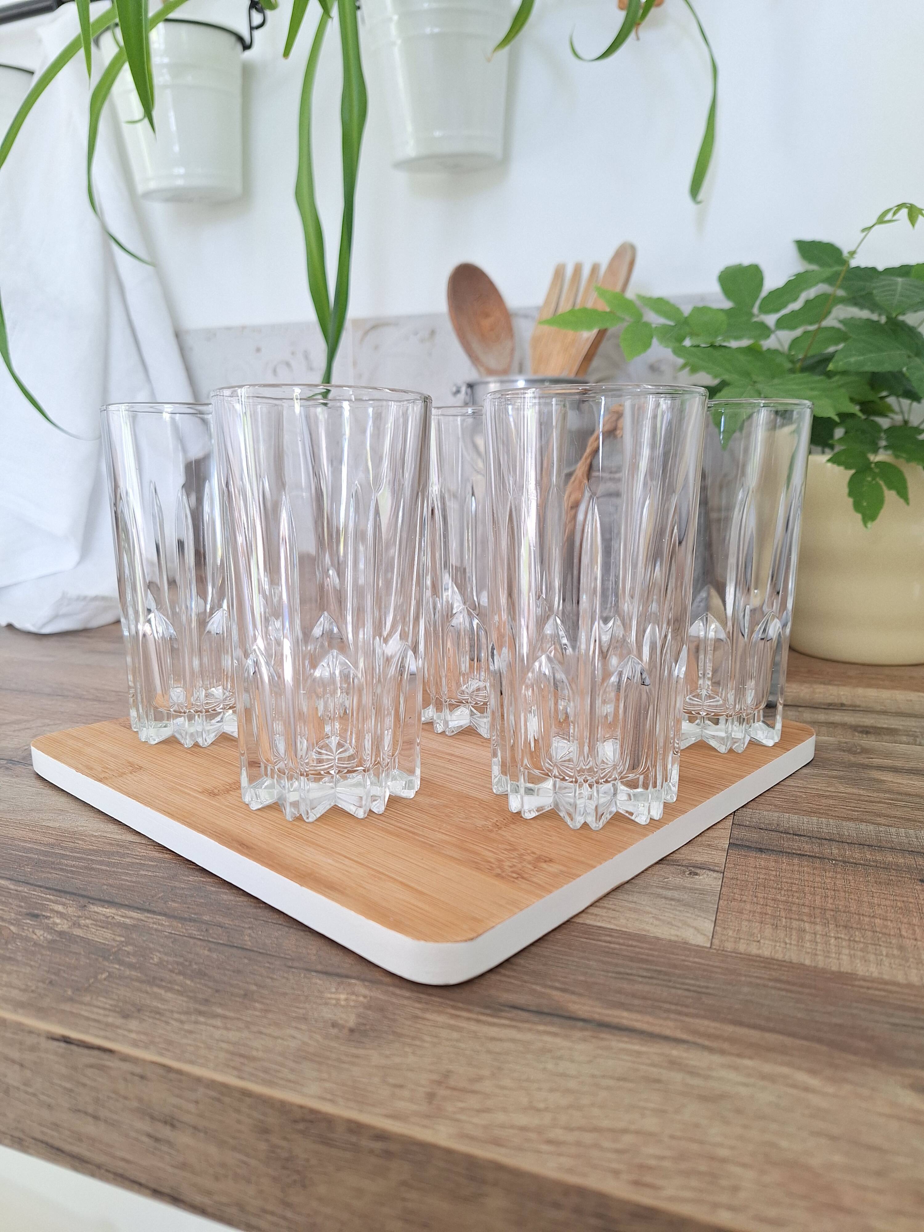 Italian aperitif or water glasses from the 1980s.