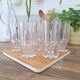 Italian aperitif or water glasses from the 1980s.