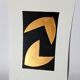Peinture abstraite suprématisme or_806
