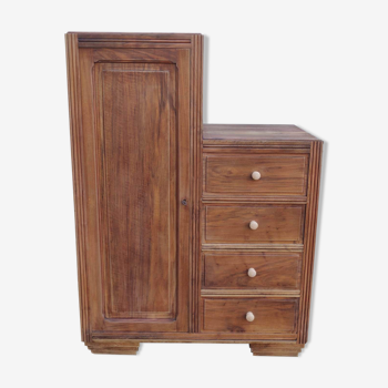 Combined asymmetrical chest of drawers