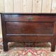Louis XIII oak solid wood bank chest