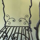 Étagère metal- inde- ancienne