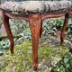 Large antique footrest in the Louis XV style.