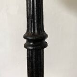 Marble bistro pedestal table, plant holder