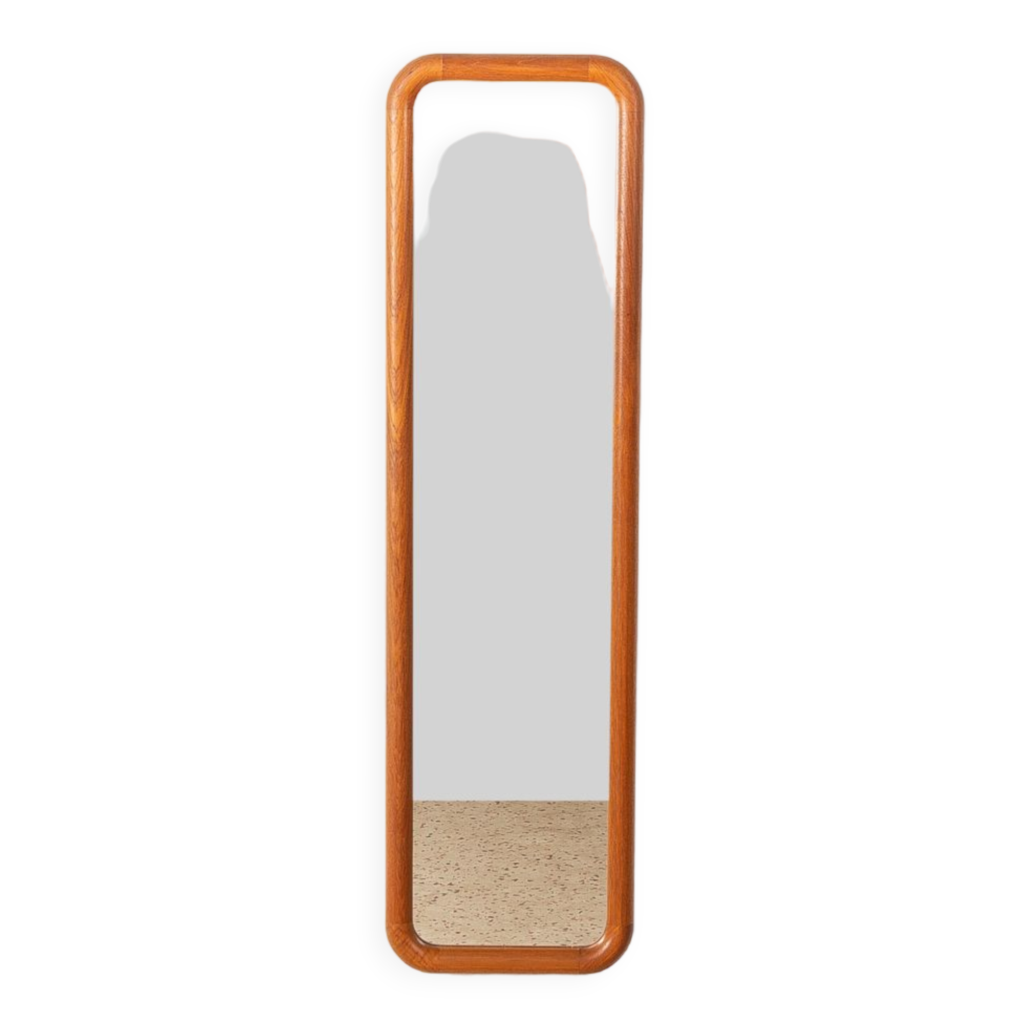 Miroir des années 1960 Vildbjerg Møbelfabrik 31x109cm