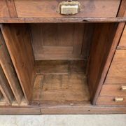 Oak shop counter from the early 20th century.