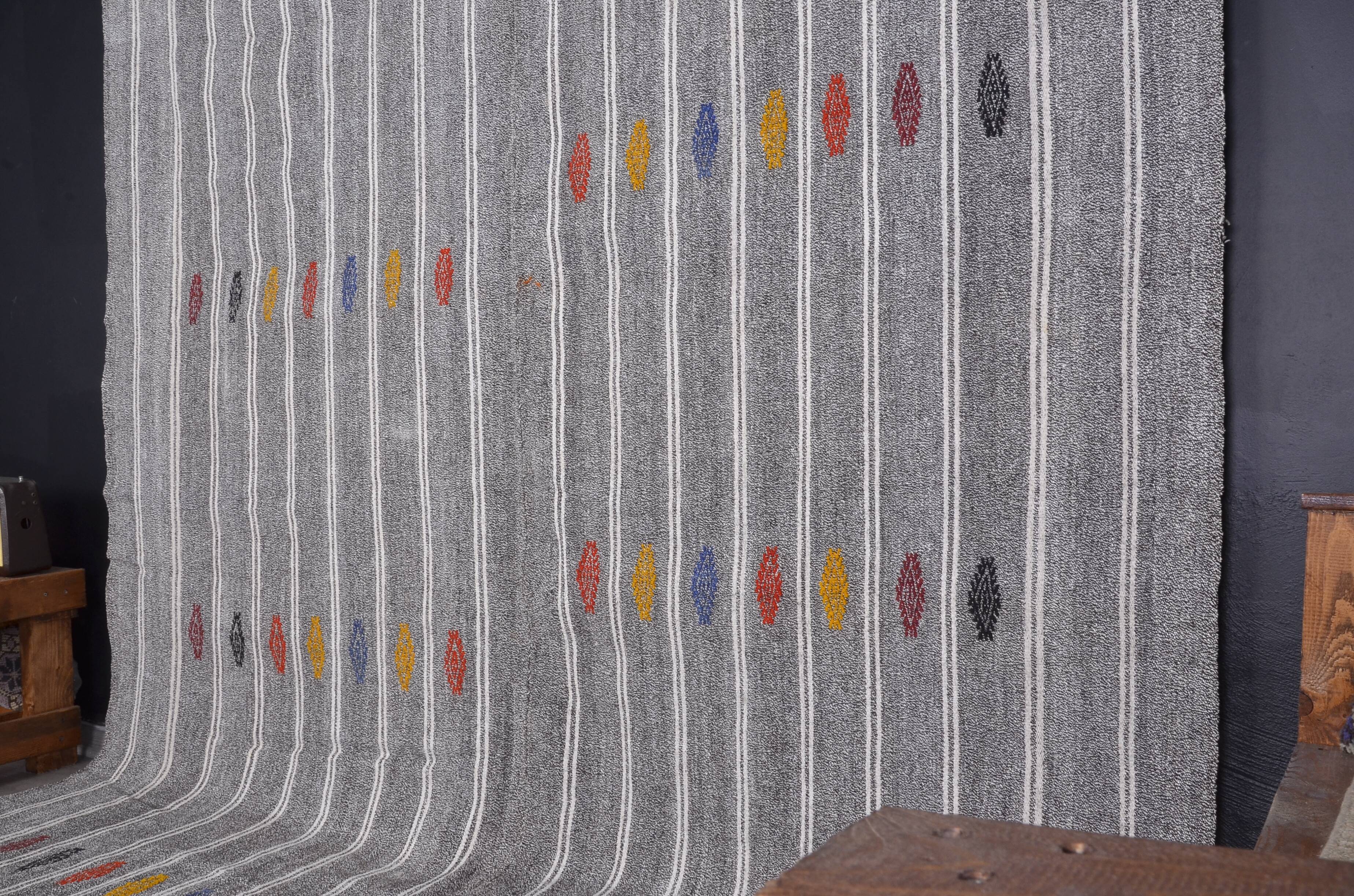 Vintage Oushak Kilim Rug sku c235