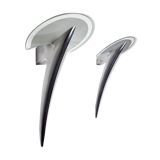 Pair of wall lamps Metalarte, 1970, Spain