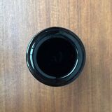 Postmodern black art glass vase by Hans Jürgen Richartz for the Richartz art collection, 1980s.