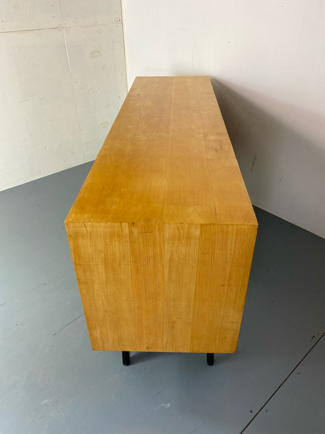 mid-century modern birch sideboard, 1950s