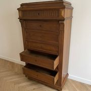 Napoleon III solid wood office secretary