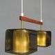 Scandinavian glass pendant by Carl Fagerlund for Orrefors