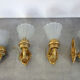 Pair of art deco/ vintage art nouveau wall lamps