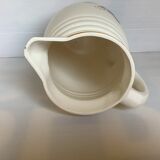 Antique pitcher jug with stencil pattern