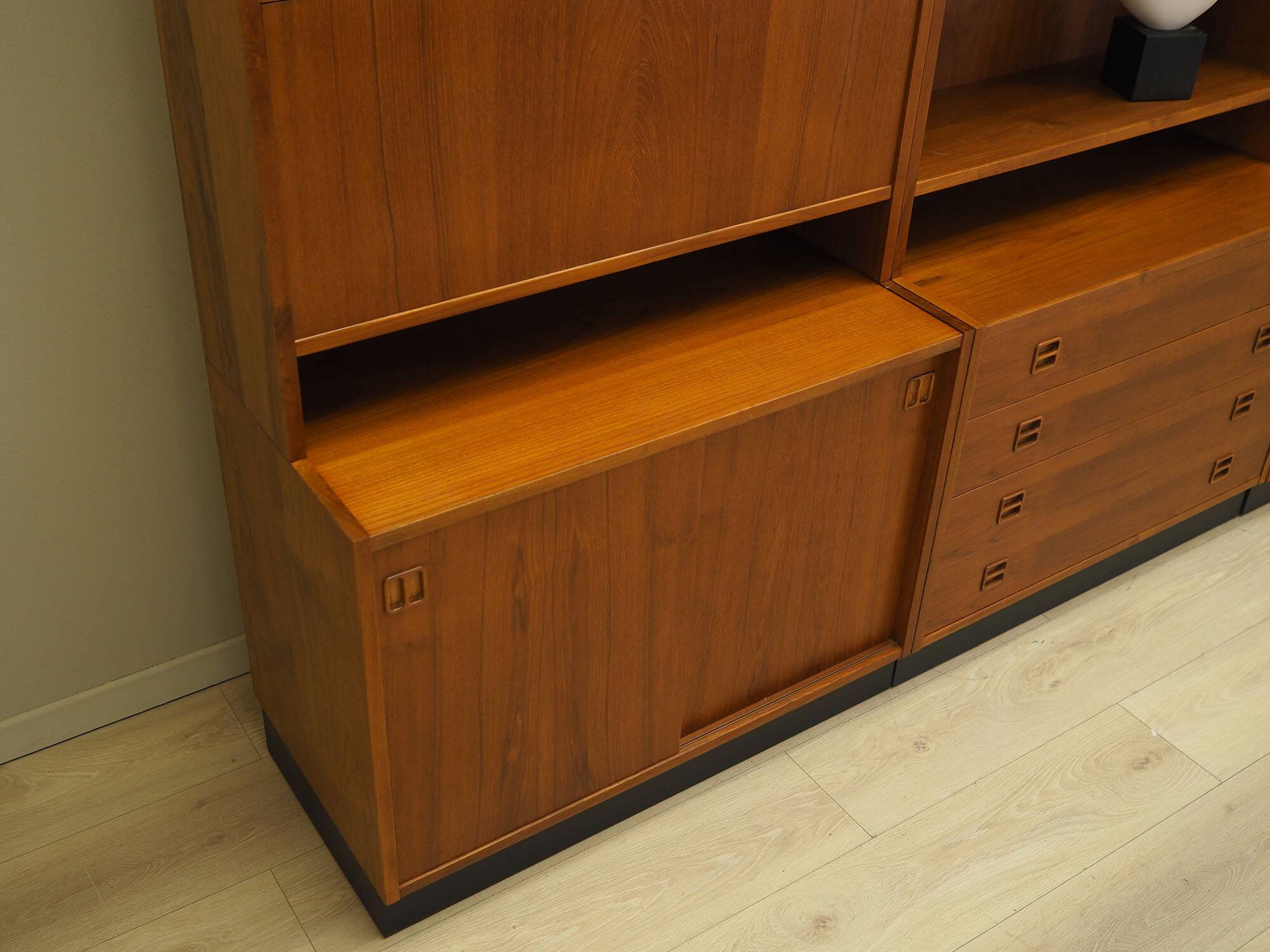 Set of three teak bookcases, Danish design, 1960s, made in Denmark