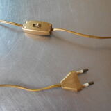 Ceramic body lamp with handles