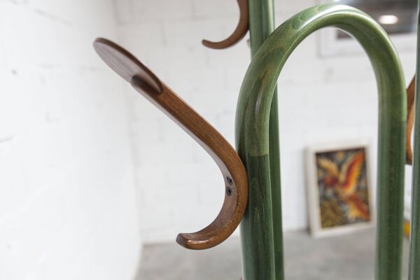 Rare portemanteau perroquet Baumann modèle Dièse 1990