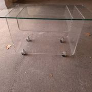 David Lange rolling table for Roche Bobois