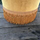 Velvet pouf