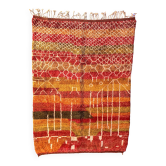 Colorful Beni M'Rirt Moroccan rug - 217 x 302 cm