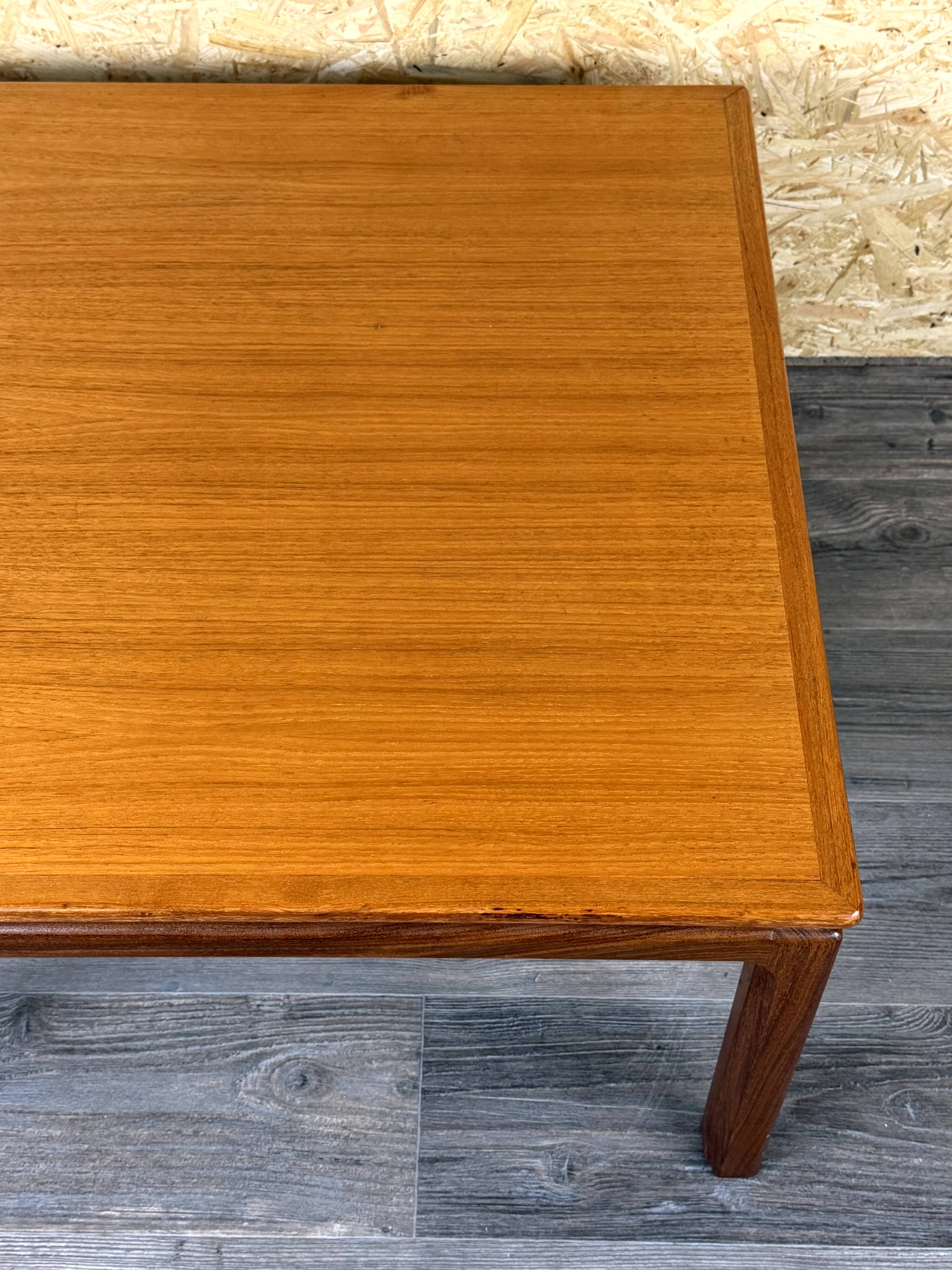 1960s 1970s Teak Side Table Coffee Table Danish Design Denmark