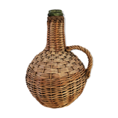 Wicker bottle