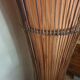 Floor lamp kobe bamboo slat 80s