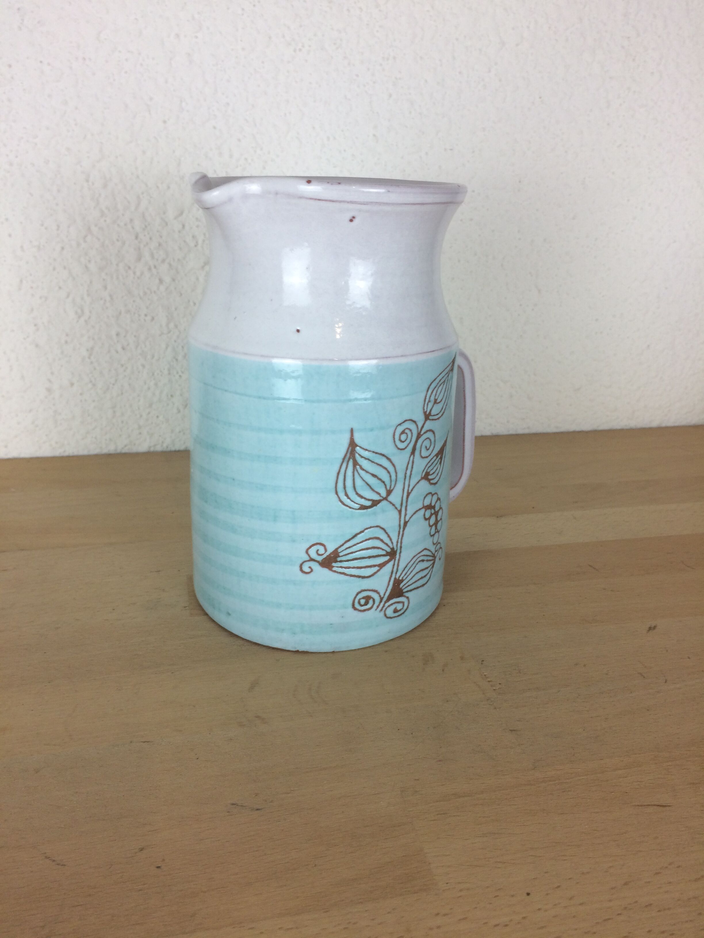 Lucien Verdenet pitcher, ceramics