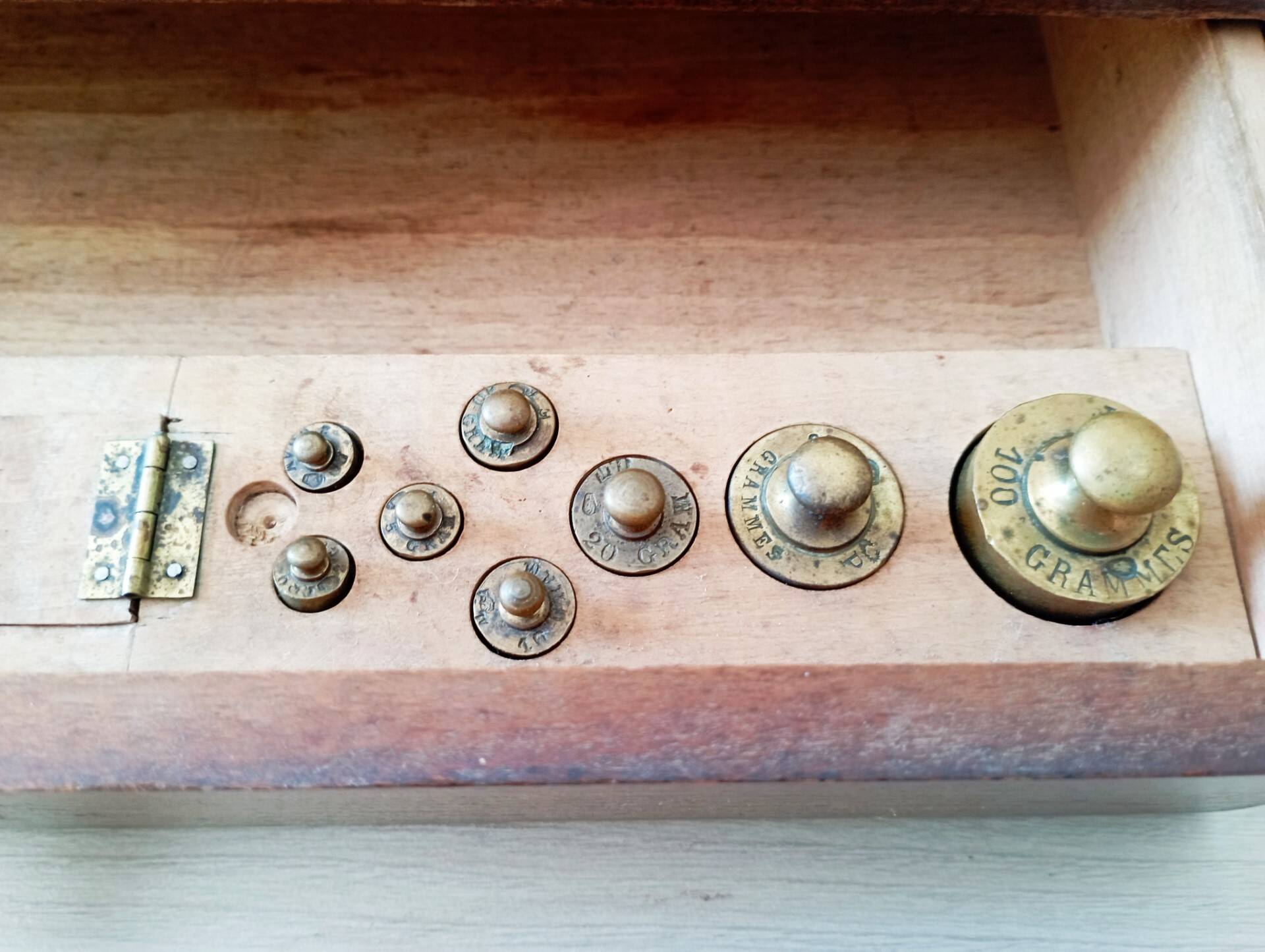 Old precision balance