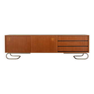 60s Sideboard with Drawers, Bauhaus Style