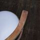 Pair of antique barrel armchairs
