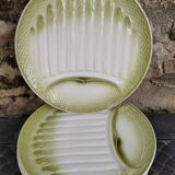 Moulin des loups asparagus plates